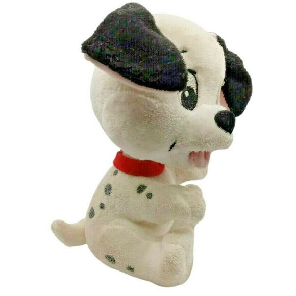 Disney Store 101 Dalmatians Bobblehead Plush Dog Puppy Vintage Disney Toy 7" - Picture 4 of 12